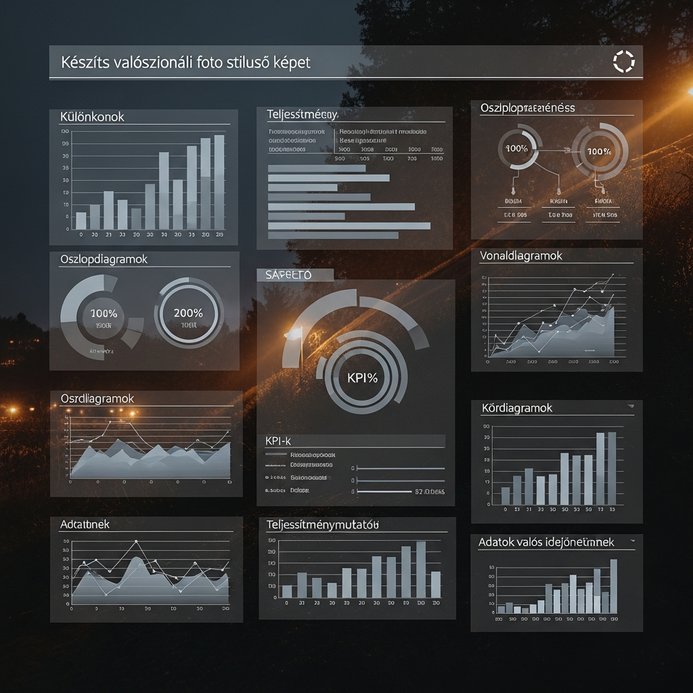Adatvezérelt Döntések: Intelligens Dashboardok a Stratégiai Előnyért