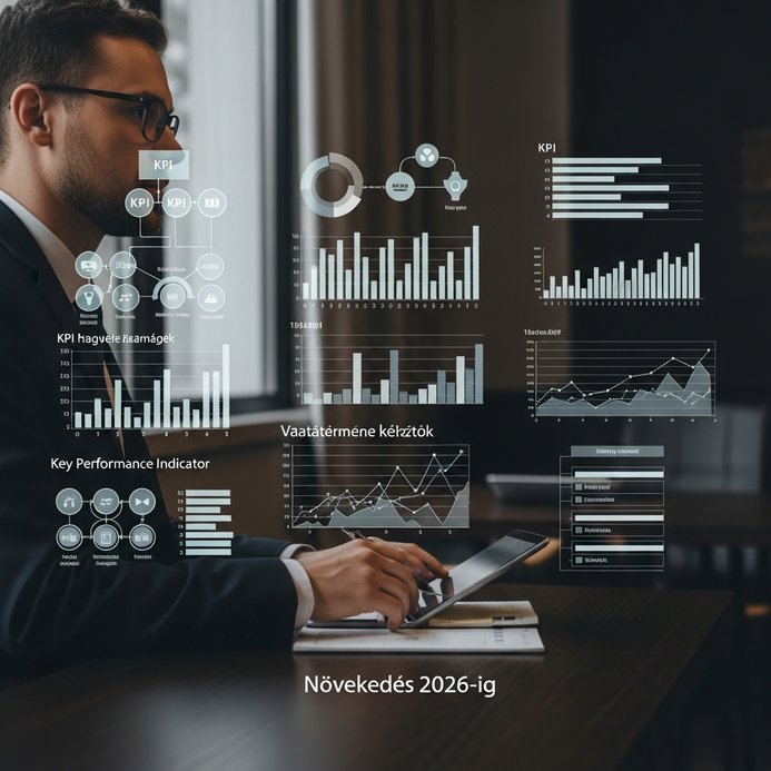 Adatvezérelt Növekedés 2026-ig: KKV-k 5 Kulcs KPI-ja a Digitális Átállásban