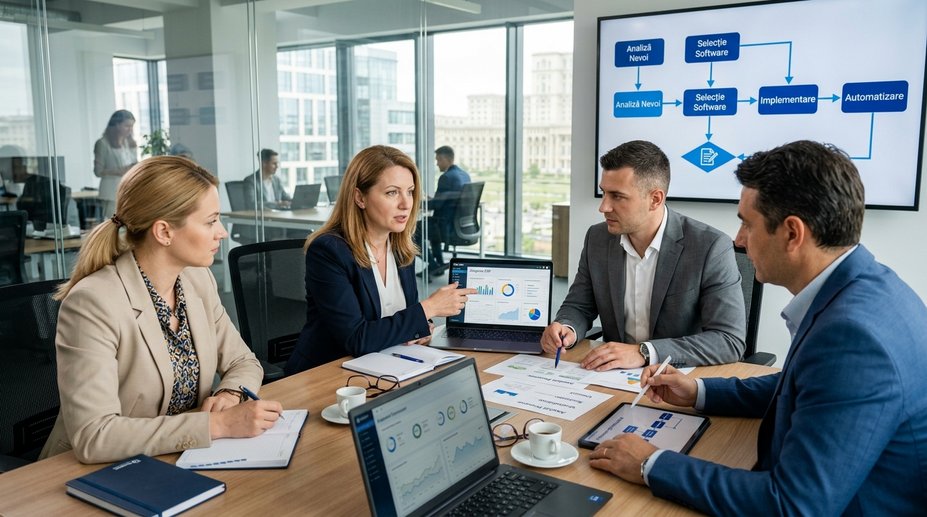 Alegerea unui sistem ERP eficient: 7 întrebări esențiale pentru succesul afacerii tale