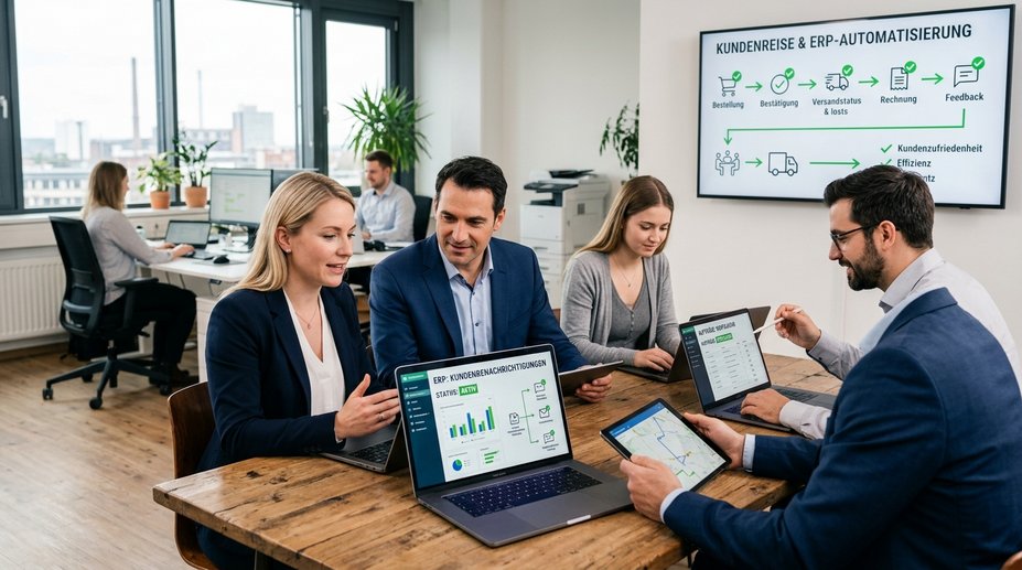 Automatisierte Kundenbenachrichtigungen: Dein ERP als Wachstumsmotor