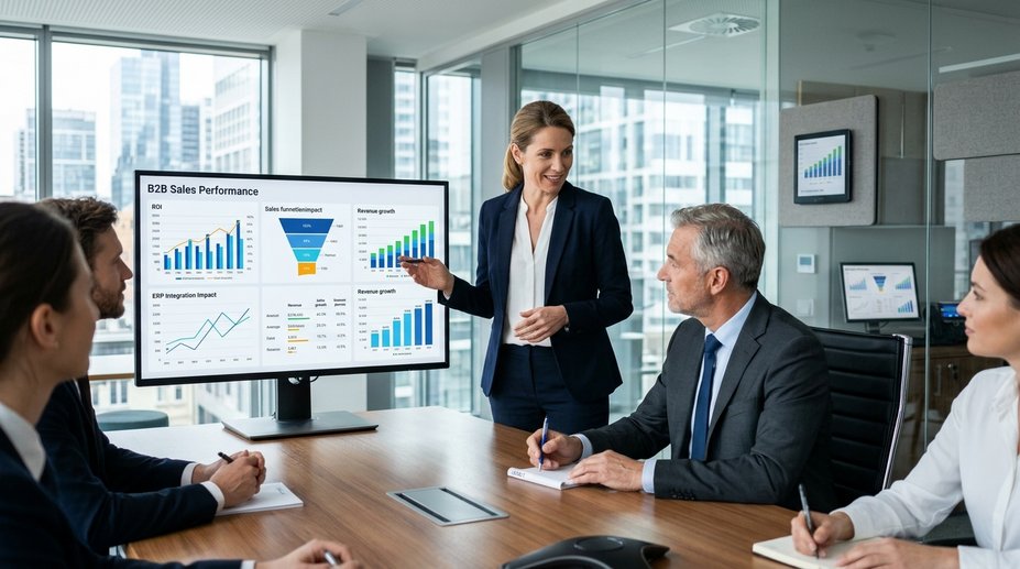 B2B értékesítés turbó fokozaton: Kulcsdöntéshozók meggyőzése ERP-vel
