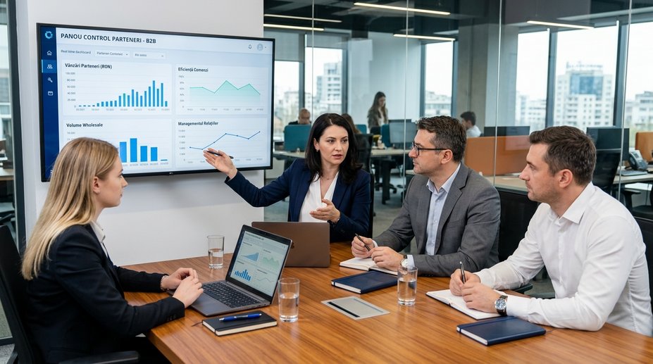 Digitalizarea Relațiilor cu Partenerii: Impulsionarea Creșterii B2B prin Platforme Avansate