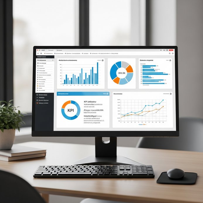 E-kereskedelmi sikerek nyomában: A 10 legfontosabb KPI, amit valós időben figyelj az ERP-ben