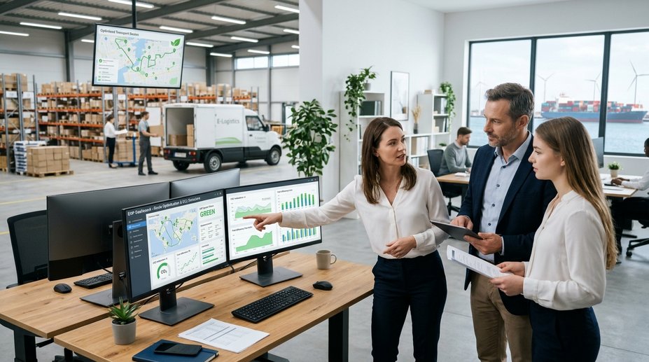 Grüne Logistik & Nachhaltigkeit: Dein Weg zur CO2-Reduktion mit modernen ERP-Systemen