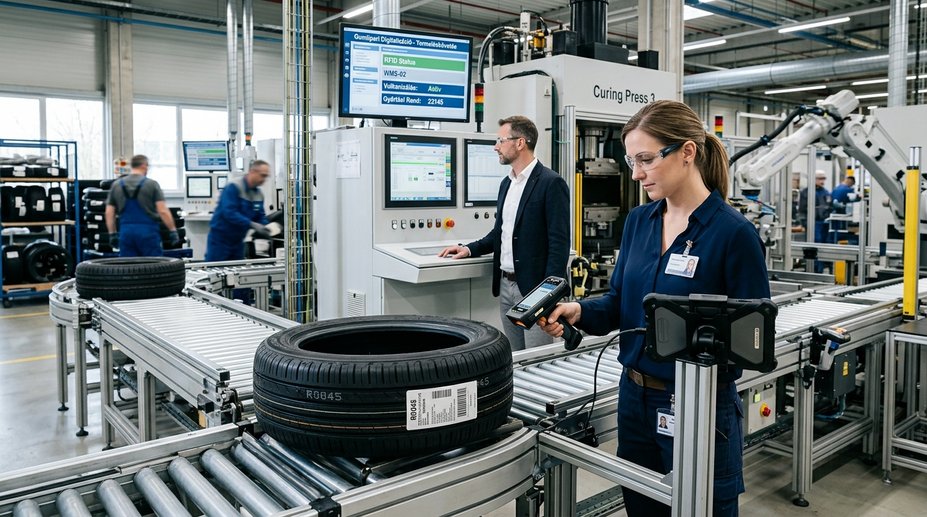 Gumiipari Digitális Forradalom: Vulkanizálható Címkék és RFID Azonosítás