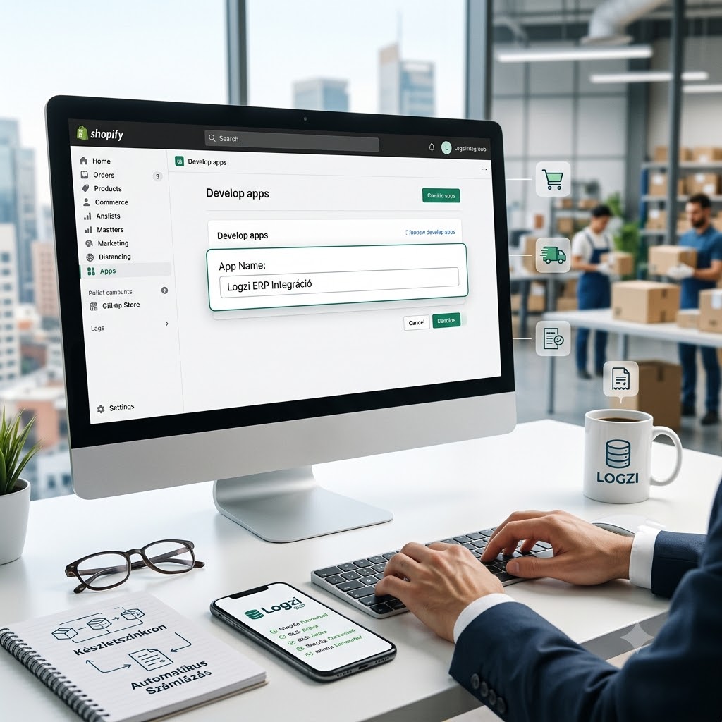 Hogyan kösd össze a Shopify webáruházadat a Logzi ERP rendszerrel? Lépésről lépésre útmutató
