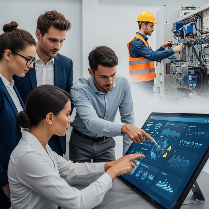 Intelligens Prediktív Karbantartás: Előzd meg a Váratlan Leállásokat a Logzi Digitális Gépfelügyeleti Rendszerével