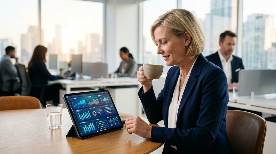 Interactive Executive Dashboards: Effortless Business Oversight Over Your Morning Coffee