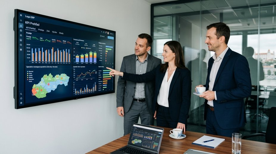 Kávé melletti betekintés: Interaktív dashboardok a cég szívébe Szlovákiában