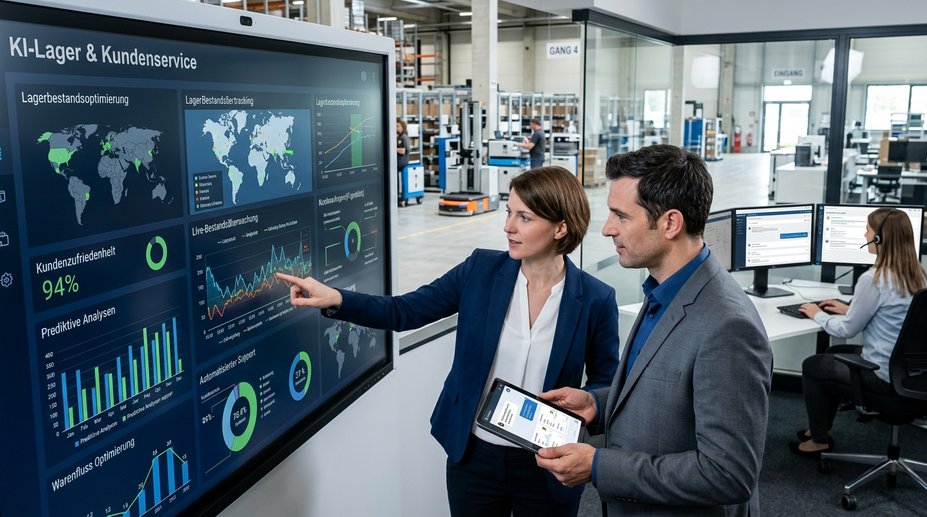 KI-Revolution im ERP: Wie Unternehmen Lager und Kundenservice zukunftsfähig machen