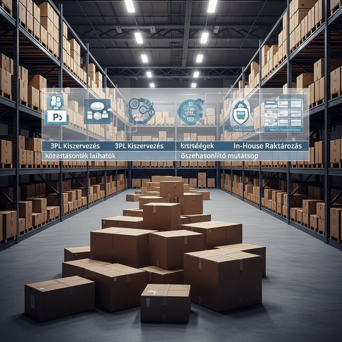 Logisztikai Dilemma KKV-knak: 3PL vagy In-House Raktározás? Döntési Mátrix és Logzi ERP