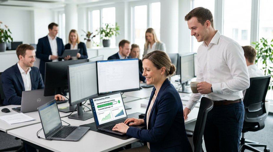 Rechnungsautomatisierung durch ERP-Systeme: Dein Weg zu täglich mehr Arbeitszeit