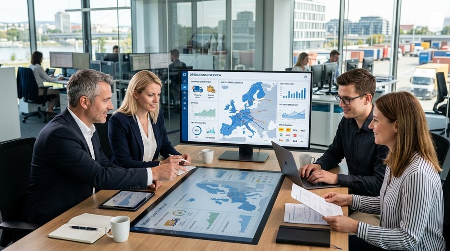 Revolúcia v Logistike: Ako Znížiť Náklady na Prepravu s ERP a Multi-Carrier Riešeniami