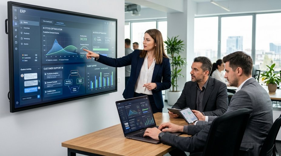 Revoluția AI în ERP: Optimizarea Stocurilor și Suport Client de Vârf pentru Firmele Românești