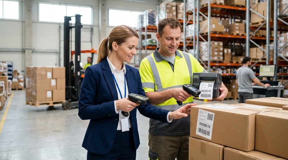 Revoluționează-ți Depozitul: Etichetarea cu Coduri de Bare Reduce Erorile Logistice cu Până la 90%