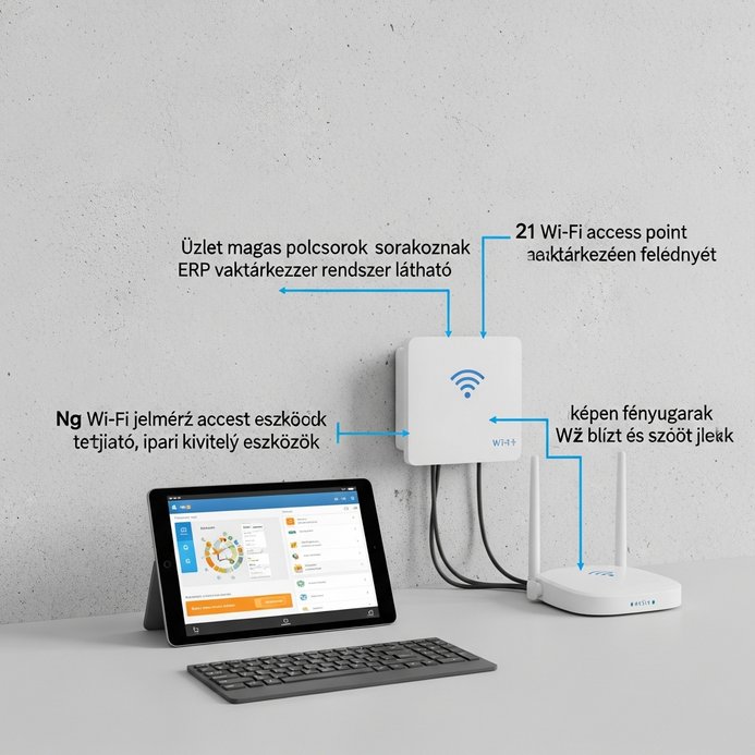 Stabilitás és sebesség: Wi-Fi optimalizálás acélvázas raktárakban vonalkódos rendszerekhez