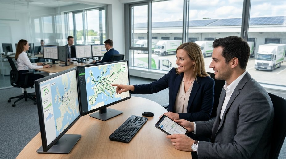 Unlocking Green Logistics: ERP-Driven Paperless Operations & Route Optimization