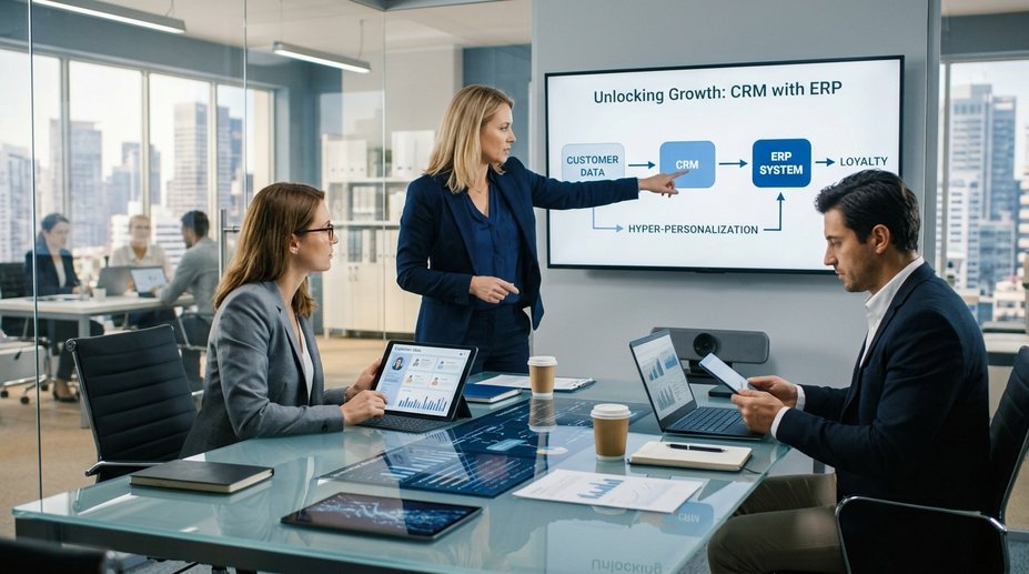 Unlocking Growth: Integrating CRM with ERP for Hyper-Personalized Customer Journeys