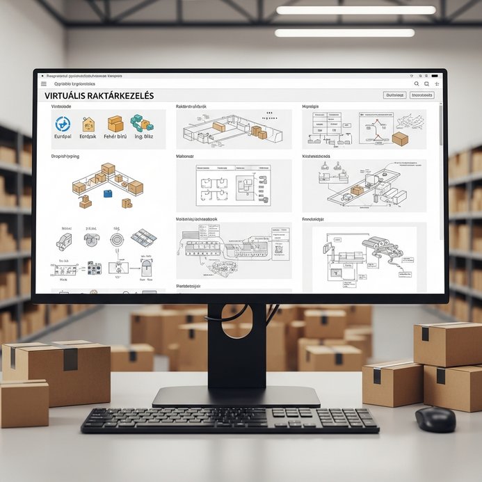 Virtuális raktárkezelés és készletoptimalizálás: A dropshipping és bizományosi modellek hatékony integrációja az e-kereskedelemben
